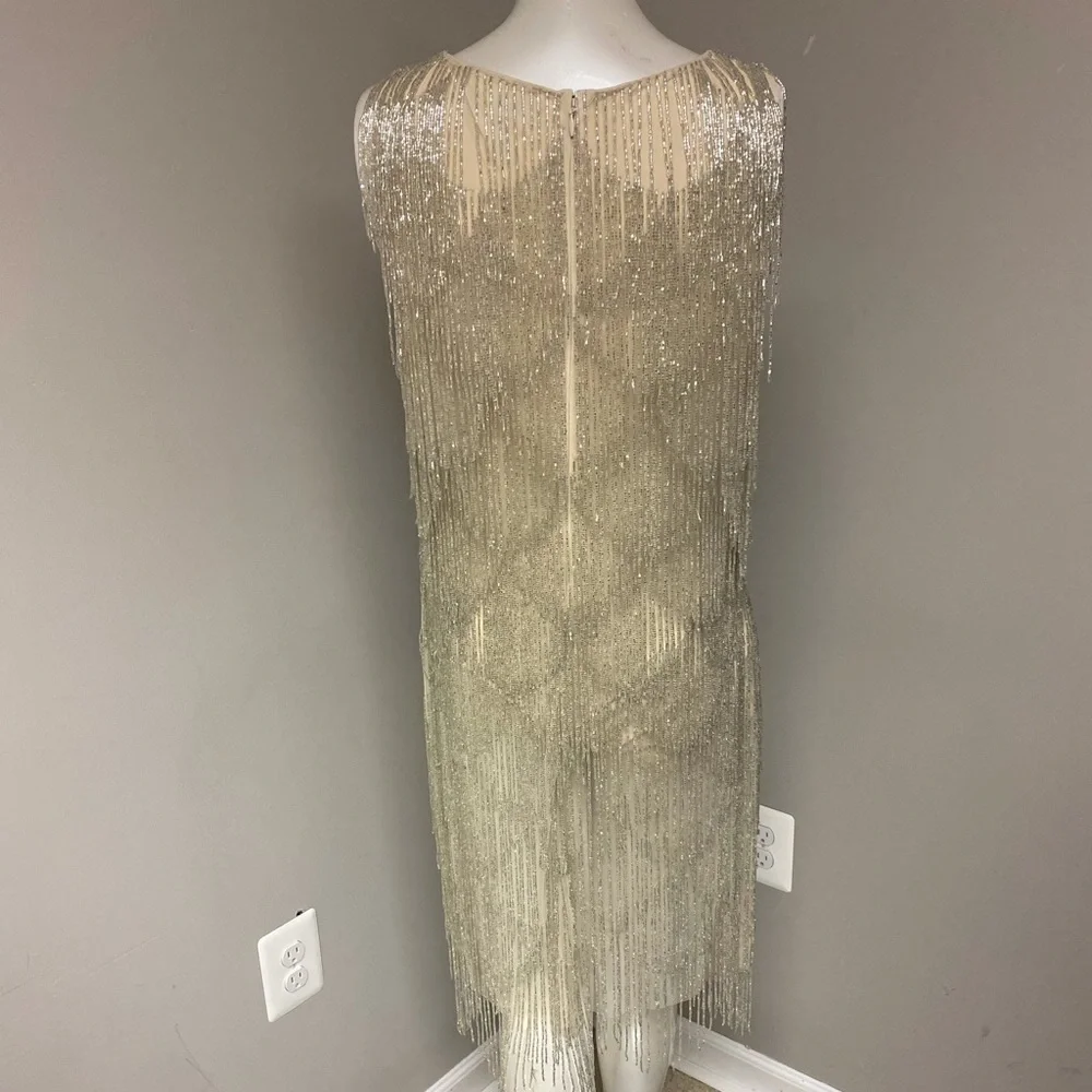 Aidan Mattox Aidan Mattox Beaded Cocktail Dress - Picture 5 of 8